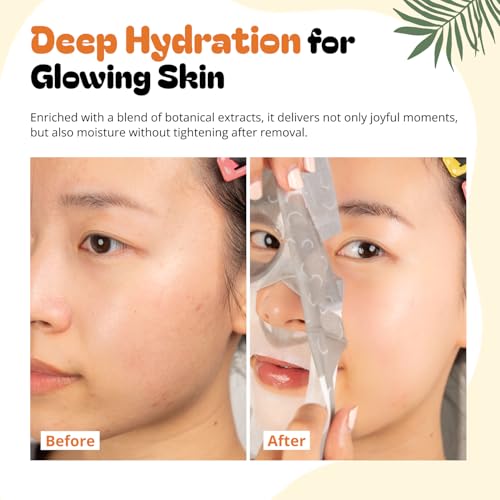 Epielle Character Face Mask Mystical Safari 6 Pack, Fun & - Product Imagery