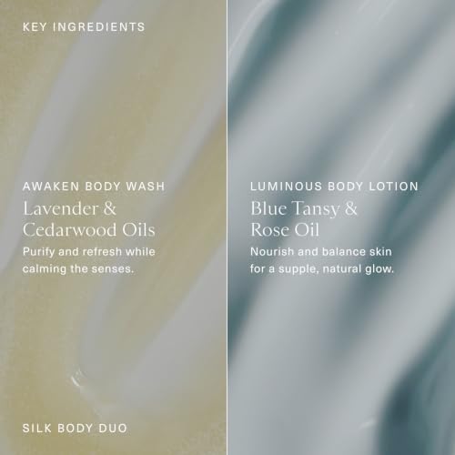Oak Essentials Silk Body Duo, 2-Piece Body Care Set: Awaken Body - Product Imagery