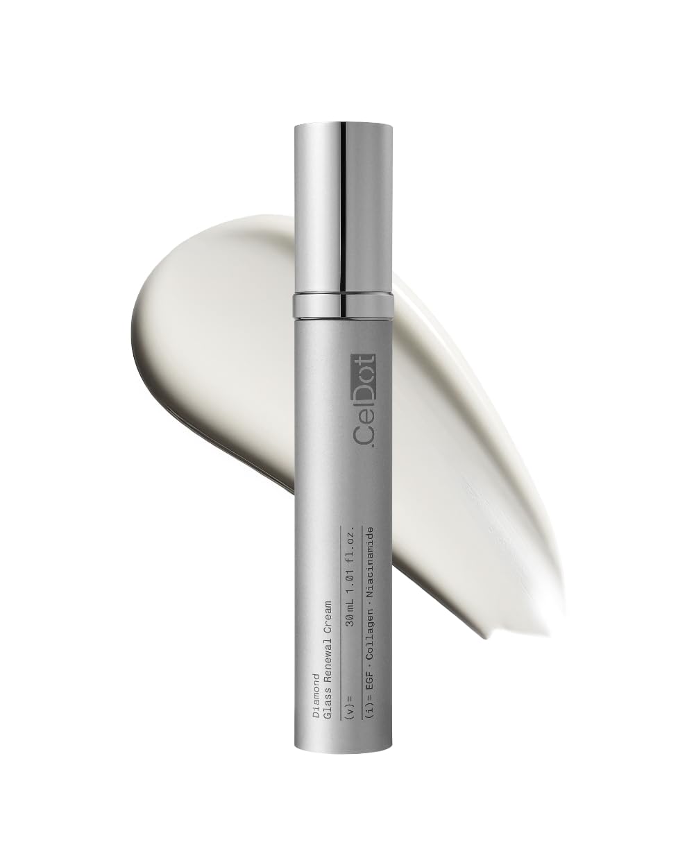 CELDOT Diamond Glass Renewal Cream, EGF Collagen Niacinamide Face Moisturizer with Adenosine PHA LHA, Korean Skin Care C