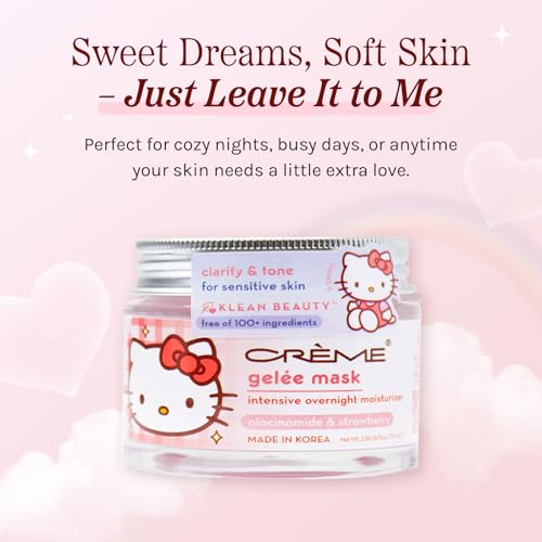 The Crème Shop Hello Kitty Klean Beauty™ Gelée Mask - Product Imagery