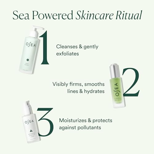 OSEA Ocean Cleanser 5 oz - Nourishing Facial Cleansing Gel - - Product Imagery
