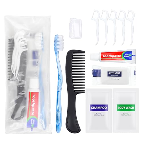 25 Sets Bulk Hygiene Kits for Homeless Basic Toiletry Kit - HQSLsund Official Imagery - 1