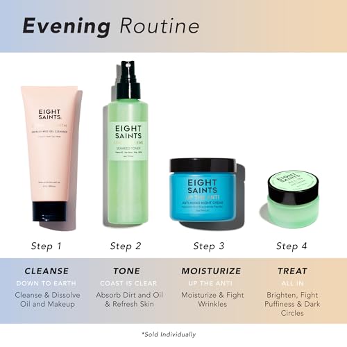 Eight Saints Skin Care Up the Anti Night Cream Face Moisturizer - Product Imagery