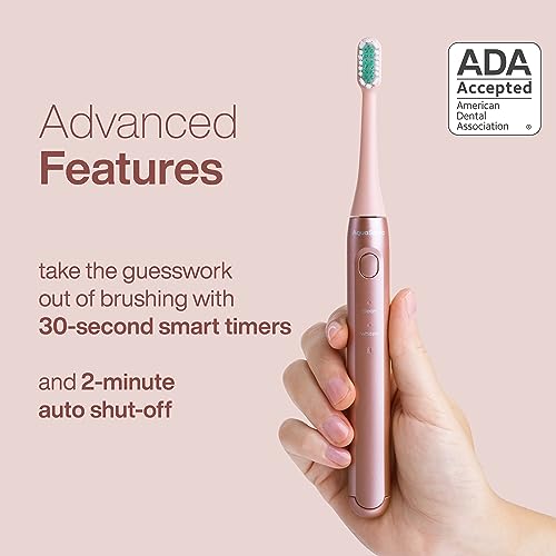 Aquasonic Icon ADA-Accepted Rechargeable Toothbrush | Magnetic - Product Imagery