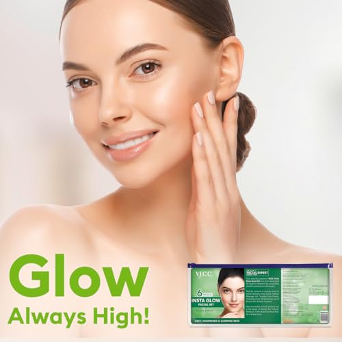 VLCC Salon Series Instaglow Facial Kit (6 Facials)(240gm+12ml) - Product Imagery