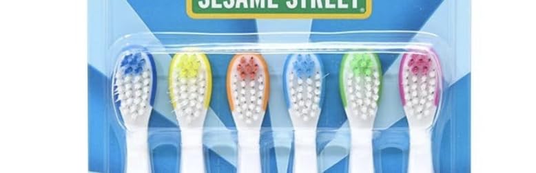 Brush Buddies Sesame Street Toothbrushes for Kids, Soft Bristle - Product Imagery