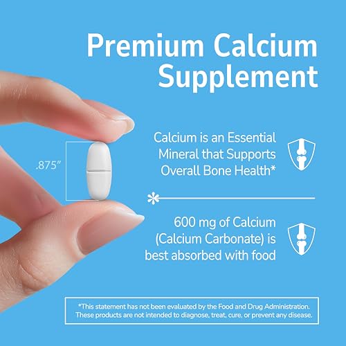 21st Century Calcium 600mg Tablets, Bone Strength Support, 400 - Product Imagery