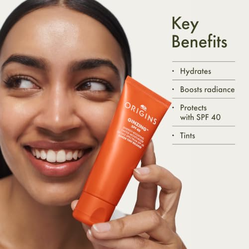 Origins GinZing Energy-Boosting Tinted Moisturizer with SPF 40 | - Product Imagery