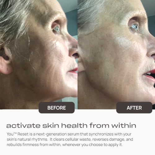 Youth Reset Face Serum, Peptides & Resveratrol, 30 mL - Product Imagery