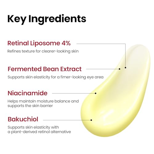 K-SECRET SEOUL1988 Retinal Eye Cream for Crow's Feet & Eye Bags, - Product Imagery