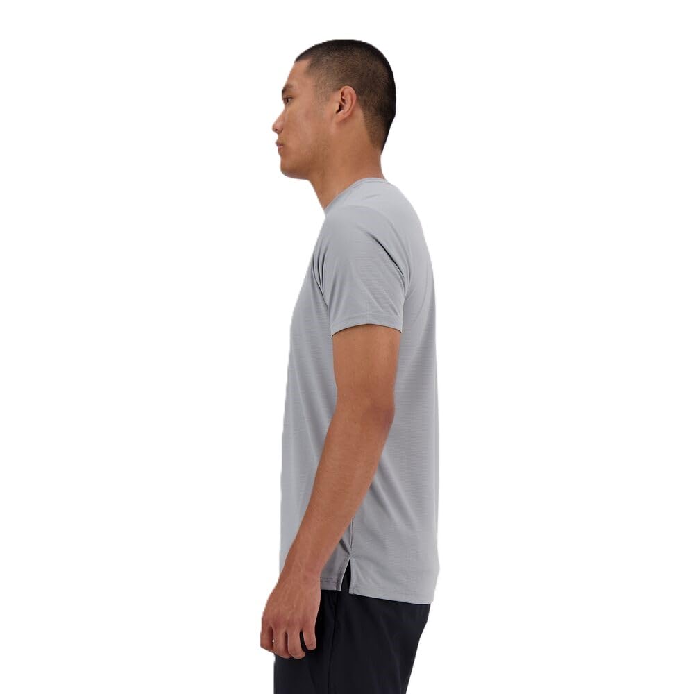 New Balance Men's Sport Essentials Heathertech T-Shirt – close-up detail