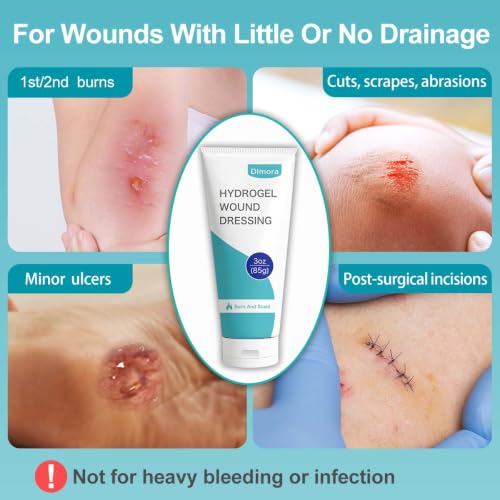 Dimora 2 Packs 6oz Hydrogel First Aid Ointment, Burn Injury - Product Imagery
