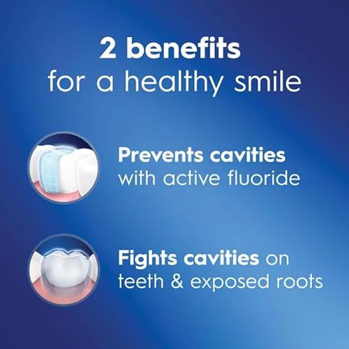 Crest Toothpaste 8.2 Ounce Cavity Protection Regular (Pack of 2) - Product Imagery