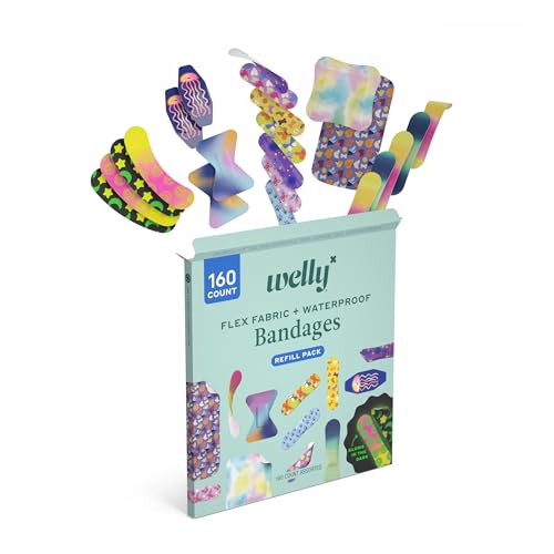 Welly Bandage Large Refill Pack | Adhesive Flexible Fabric, - Product Imagery