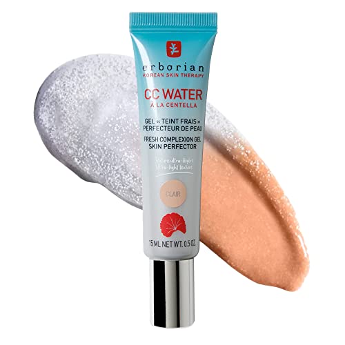 Erborian CC Water Color Corrector, Gel Texture, Korean Skincare Hybrid