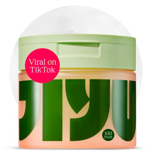 JIYU Toner Pads - Korean Skincare for Dark Spots, Wrinkles & - Product Imagery