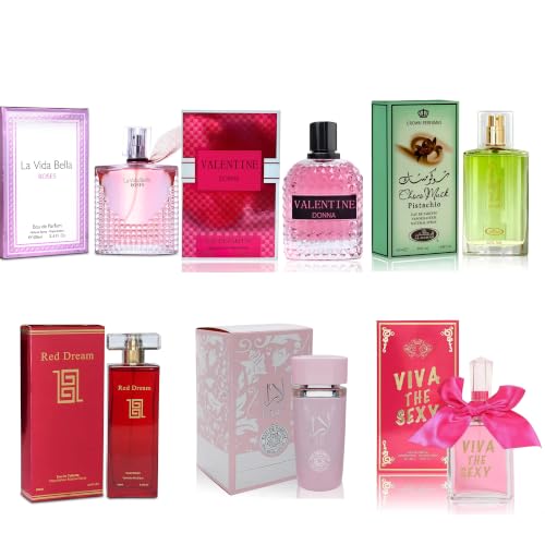 A CENTER Women s Perfume Sampler Set 100ml Each 6PCS - A CENTER Official Imagery - 1