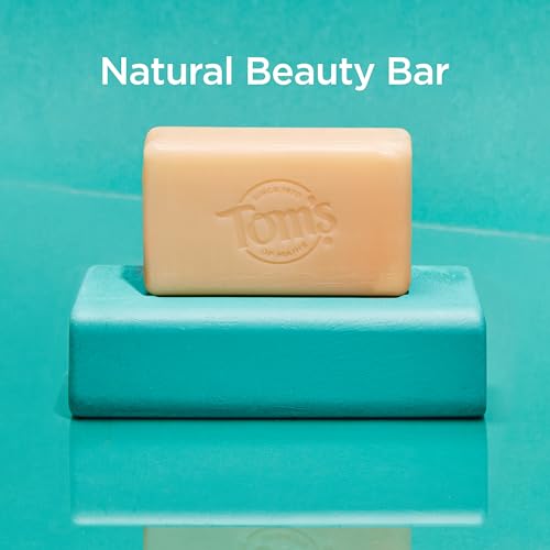 Tom's of Maine Natural Beauty Bar Soap, Fresh Eucalyptus, 5 oz - Product Imagery