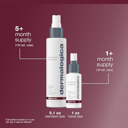 Dermalogica Antioxidant Hydramist, Anti-Aging Toner Spray - Product Imagery