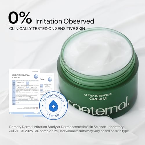 Hydrating Face Moisturizer for Dry & Sensitive Skin, K-Beauty - Product Imagery