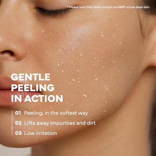 SAM'U PH Sensitive Cloud Peeling Gel, Gentle Exfoliating Peel, - Product Imagery