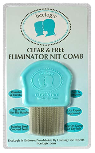 LiceLogic Lice and Nit Eliminator Comb - Effective Against Super - Product Imagery