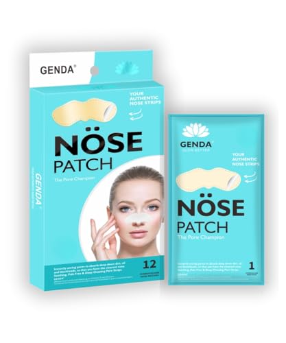 GENDA Blackhead Remover Nose Pore Strips for Deep Cleansing, - Product Imagery