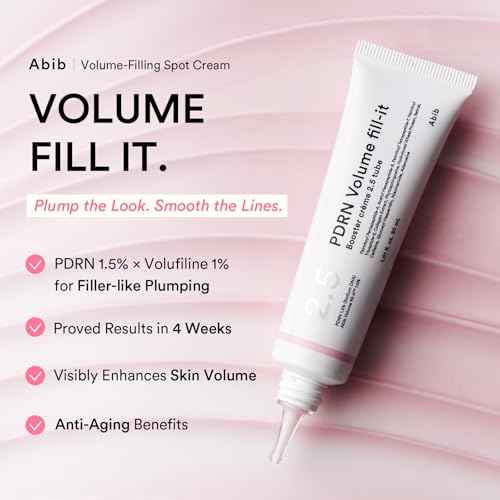 Abib PDRN Volume fill-it Booster Cream 2.5 tube | Facial Volume - Product Imagery