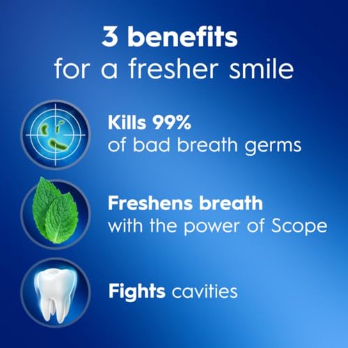 Crest Complete Whitening + Scope, Long Lasting Mint Toothpaste, - Product Imagery
