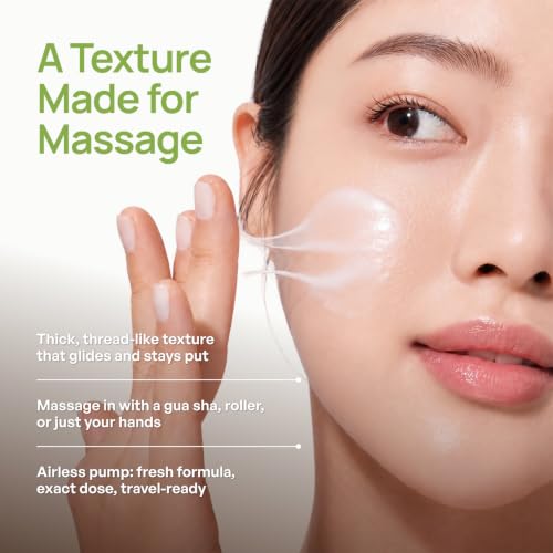 PLANTIFIQUE Korean Jojoba Oil & Hyaluronic Acid Face Massage - Product Imagery