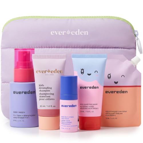 Evereden Kids Skin Care Gift Set for Girls, 6-Piece Gift Set - Product Imagery