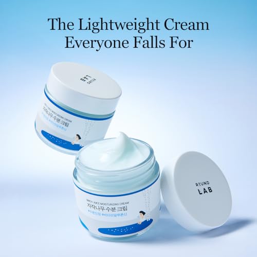 ROUND LAB Birch Juice Moisturizing Cream 2.7 Fl Oz 1+1 Refill Set - Product Imagery