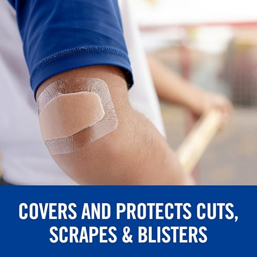 Nexcare Waterproof Clear Bandages, Covers and Protects, 360 - Product Imagery