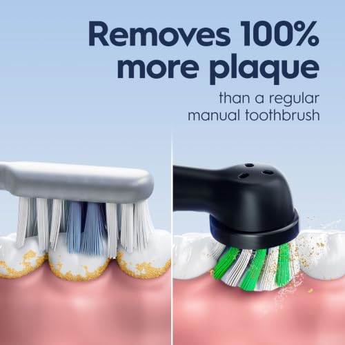 Oral-B Pro 1000 Rechargeable Electric Toothbrush, Black - Product Imagery