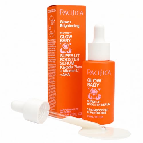Pacifica Vitamin C Serum for Face – Glow Baby Brightening Facial - Product Imagery