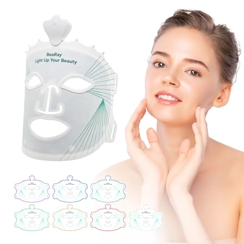 Red Light Therapy Mask for Face Non Medical LED Light Device - BeaRay Official Imagery - 1