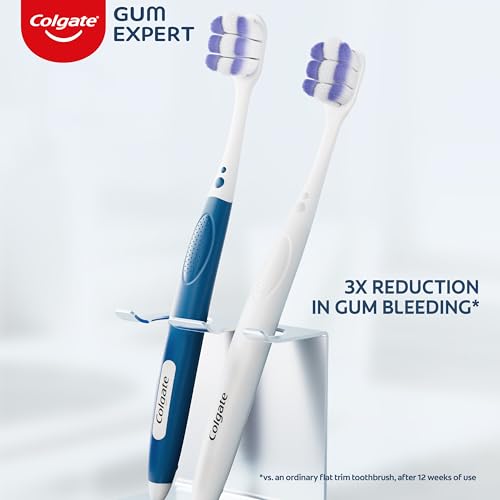 Colgate Gum Expert Toothbrush for Sensitive Gums, Extra Soft, 2 - Product Imagery