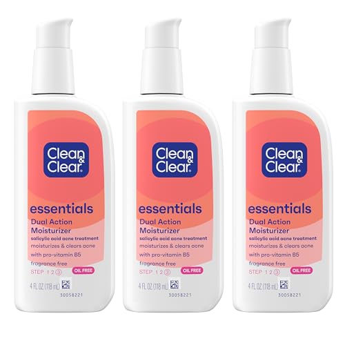 Clean & Clear Essentials Dual Action Facial Moisturizer, 4 fl - Product Imagery