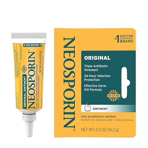 Neosporin Original Triple Antibiotic Ointment, 0.5 oz - Product Imagery