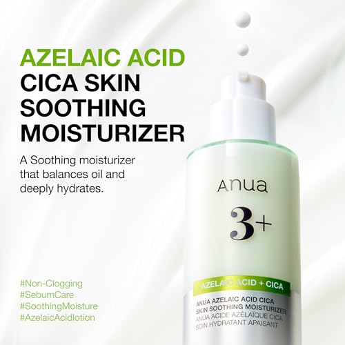 ANUA Azelaic Acid CICA Skin Soothing Moisturizer, 3.38 fl oz - Product Imagery