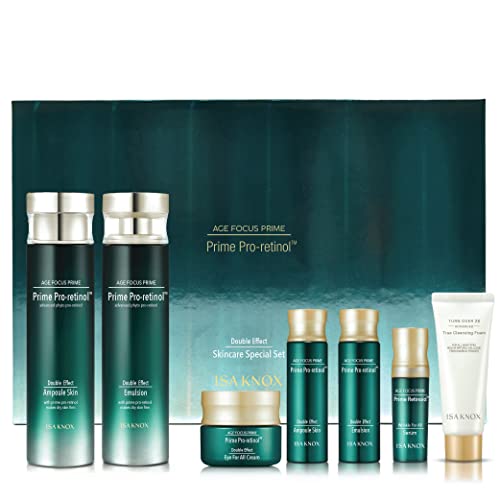 ISA KNOX Age Focus Prime Double Effect Anti-Aging Gift Set - Product Imagery
