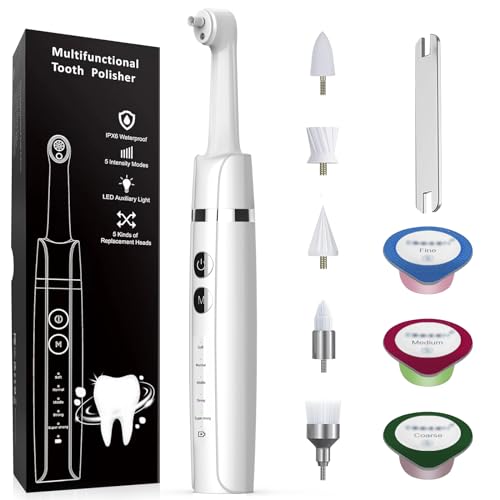 Tooth Polisher,Teeth Polishing Kit for Daily Cleaning,Polishing - Product Imagery