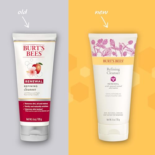 Burt's Bees Renewal Refining Cleanser with Bakuchiol Natural - Product Imagery