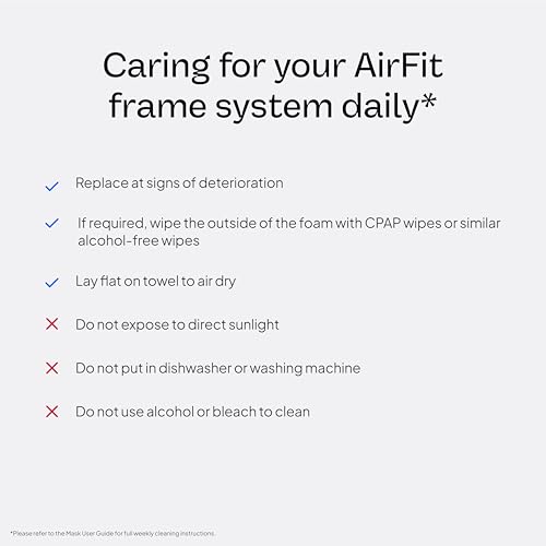 ResMed AirFit N30i Frame System, Small Frame/Small-Wide Cushion - Product Imagery