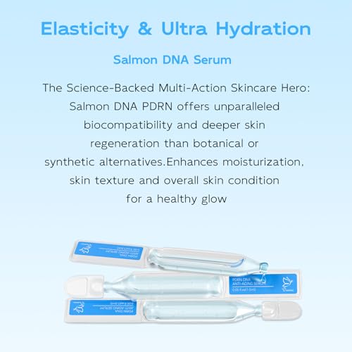 Salmon DNA PDRN Anti-Aging Serum, 5000ppm Salmon Egg DNA - Product Imagery