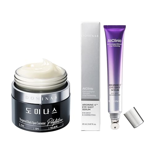 DOMINAS Advanced Korean Cream (1.76oz) + Arginine-e Caffeine Eye - Product Imagery