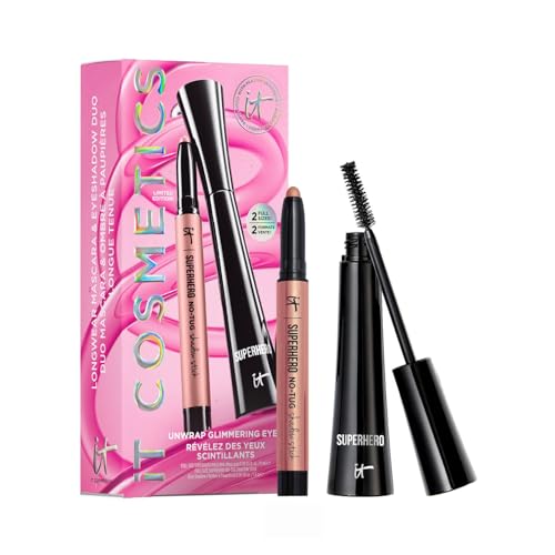 IT Cosmetics Superhero Elastic Stretch Volumizing + Lengthening Mascara