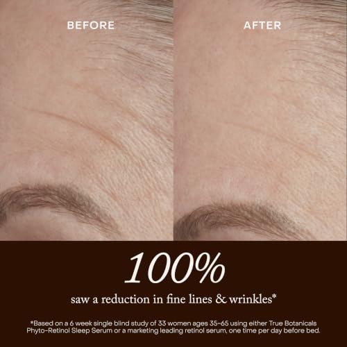 True Botanicals Phyto Retinol Sleep Serum | Nightly Anti-Aging - Product Imagery