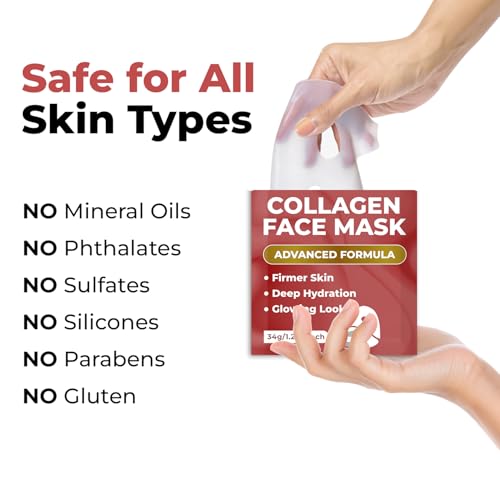 MONIER Collagen Face Mask | Bio-Collagen Real Deep Mask - Product Imagery