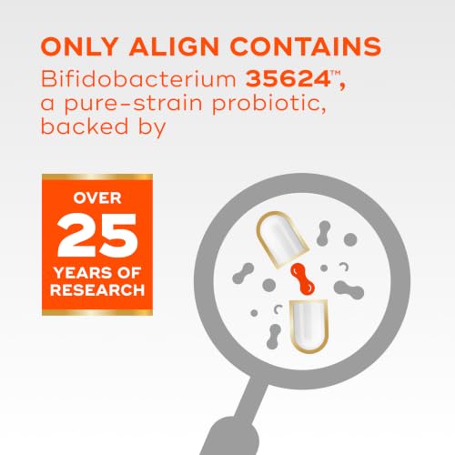 Align Probiotic, Pro Formula, Probiotics for Women and Men, - Product Imagery